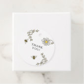 Étiquettes Cadeau Bumble Bee Merci (En situation)