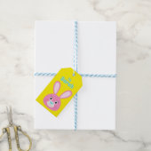 Étiquettes-cadeau Bunny d'anniversaire (Avec de laficelle)