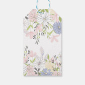 Étiquettes-cadeau Bunny Joyeux anniversaire | Balises de préférence (Dos)