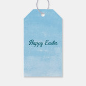 Étiquettes-cadeau Bunny Rocket de Pâques (Dos)