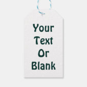 Étiquettes-cadeau Buon Natale - Aurora Borealis (Dos)