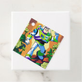 Étiquettes Cadeau Buzz Lightyear : Une découverte botanique (En situation)