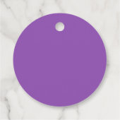 Étiquettes Cadeau Ça arrive! Fêtons Custom (Dos)
