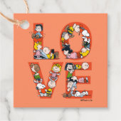 Étiquettes Cadeau cacahuètes - AMOUR (Devant)