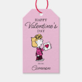 Étiquettes-cadeau cacahuètes | Saint Valentin | Carte Sally Valentin (Devant)