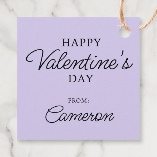 Étiquettes Cadeau cacahuètes | Saint Valentin | Charlie Brown & Snoo (Dos)