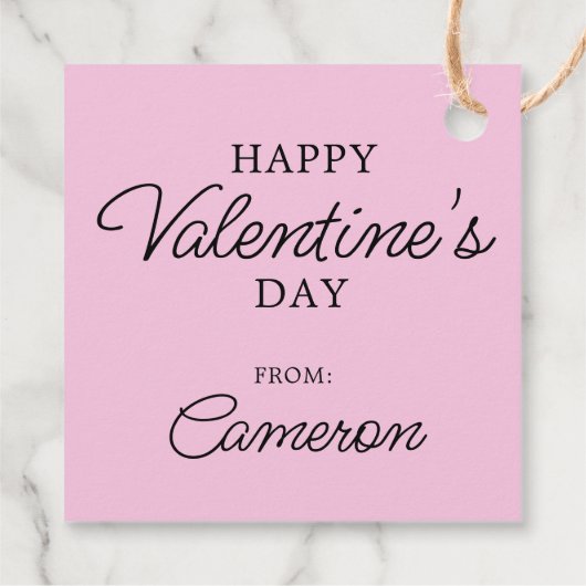 Étiquettes Cadeau cacahuètes | Saint Valentin | Heart Charlie Brown (Dos)