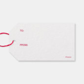 Étiquettes-cadeau cacahuètes | Sois Joyeux Noël (Dos (Horizontal))