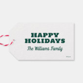 Étiquettes-cadeau cacahuètes | Un cadeau pour vous (Dos Horizontal)