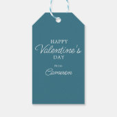 Étiquettes-cadeau cacahuètes | Valentine's Day Charlie Brown Valenti (Dos)