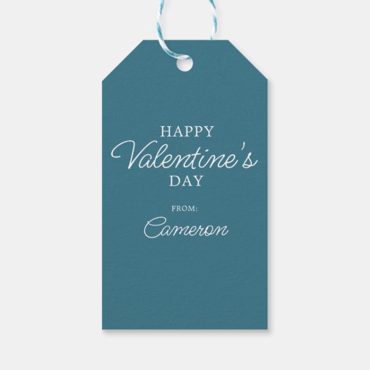 Étiquettes-cadeau cacahuètes | Valentine's Day Charlie Brown Valenti (Dos)