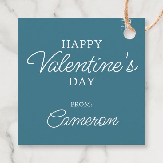 Étiquettes Cadeau cacahuètes | Valentine's Day Charlie Brown Valenti (Dos)