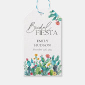 Étiquettes-cadeau Cactus Mexican Fiesta Enterrement de Vie de Jeune  (Devant)