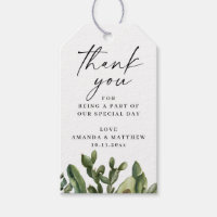 Cactus Succulent Aquarelle Mariage Remerciement