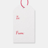 ÉTIQUETTES-CADEAU CADEAU BENTLEY SNOWFLAKE MERRY NOËL (Dos)