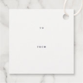 Étiquettes Cadeau Cadeau d'anniversaire du groupe de ballon moderne (Dos)