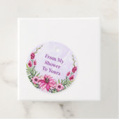 Étiquettes Cadeau Cadeau de douche (En situation)