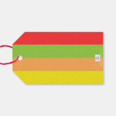 Étiquettes-cadeau Cadeau de Fête de Fiançailles Fiesta Sucré Épicé (Dos (Horizontal))