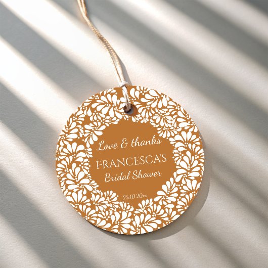 Étiquettes Cadeau Cadeau de fête de mariage en terre cuite de talave