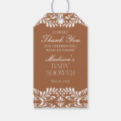 Étiquettes-cadeau Cadeau de fête prénatale Clay Talavera Tile Fiesta (Devant)