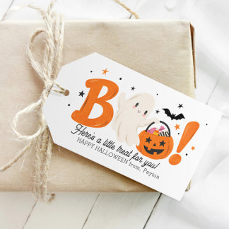 Étiquettes-cadeau Cadeau de Halloween, une petite surprise pour toi