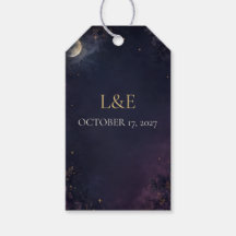 Cadeau de mariage gothique céleste personnalisé T