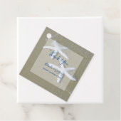 Étiquettes Cadeau Cadeau de mariage Plage d'étoiles de mer (En situation)