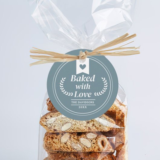 Étiquettes Cadeau Cadeau de Noël bleu