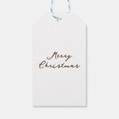 Étiquettes-cadeau Cadeau de Noël de la cuisine de (Dos)