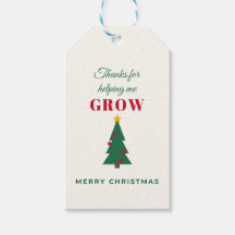 Cadeau de Noël pour l'enseignant qui m'a aidé à gr