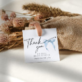 Étiquettes Cadeau Cadeau de remerciement avec noeud pour la douche d