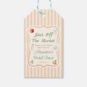 Étiquettes-cadeau Cadeau de Remerciement de Réception de Mariage "El (Devant)