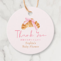 Cadeau de remerciement pour Baby Shower Coquette C