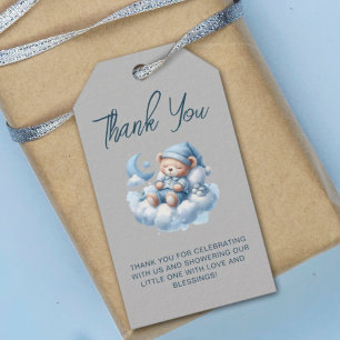 Étiquettes-cadeau Cadeau de remerciement pour une baby shower avec u