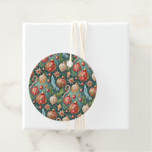 Étiquettes Cadeau Cadeau de vacances (En situation)