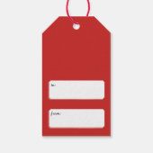 Étiquettes-cadeau Cadeau Eléphant Blanc (Dos)