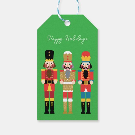 ÉTIQUETTES-CADEAU CADEAU NUTCRACKER DE NOËL (Dos)