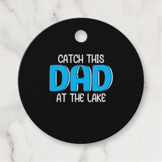 Étiquettes Cadeau Cadeau Papa Ce Papa Au Lac