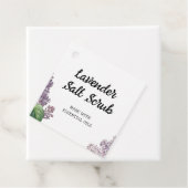 Étiquettes Cadeau Cadeau spa fait maison do-it-yourself vacances élé (En situation)