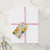 ÉTIQUETTES-CADEAU CADEAU TAG EASTER DUCKY VINTAGE (Avec de la ficelle)