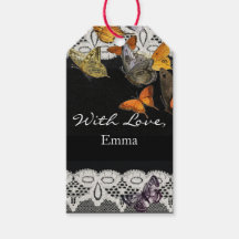 CADEAU TAG LACE MOTIF AVEC do-it-yourself NOM AMOU