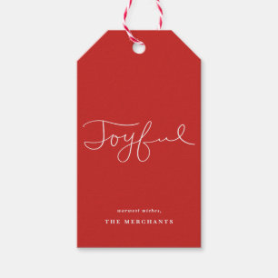 Étiquettes-cadeau Cadeaux de fêtes joyeux Pack de 10