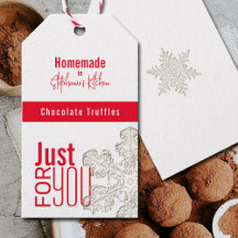 Cadeaux de la cuisine Flocon de neige moderne