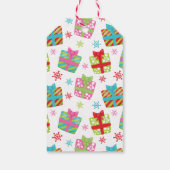 Étiquettes-cadeau Cadeaux de Noël lunatique (Dos)