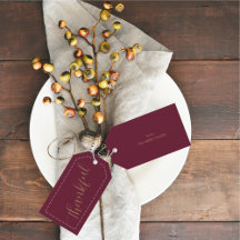 Cadeaux Thanksgiving Nom personnalisé Minimaliste
