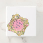 Étiquettes Cadeau Cadre Floral Élégant : pour Chaque Occasion (En situation)