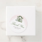 Étiquettes Cadeau Cafe Bebe Baby Shower Café (En situation)