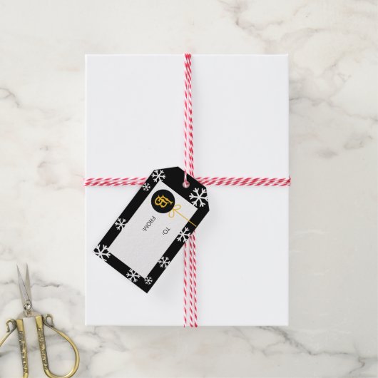 Étiquettes-cadeau Cal State Long Beach (Avec de la ficelle)