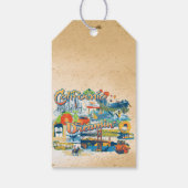 Étiquettes-cadeau California Dreaming (Dos)