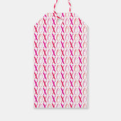 Étiquettes-cadeau Câlins & Bisous (XOXO) Saint Valentin Enterrement (Dos)